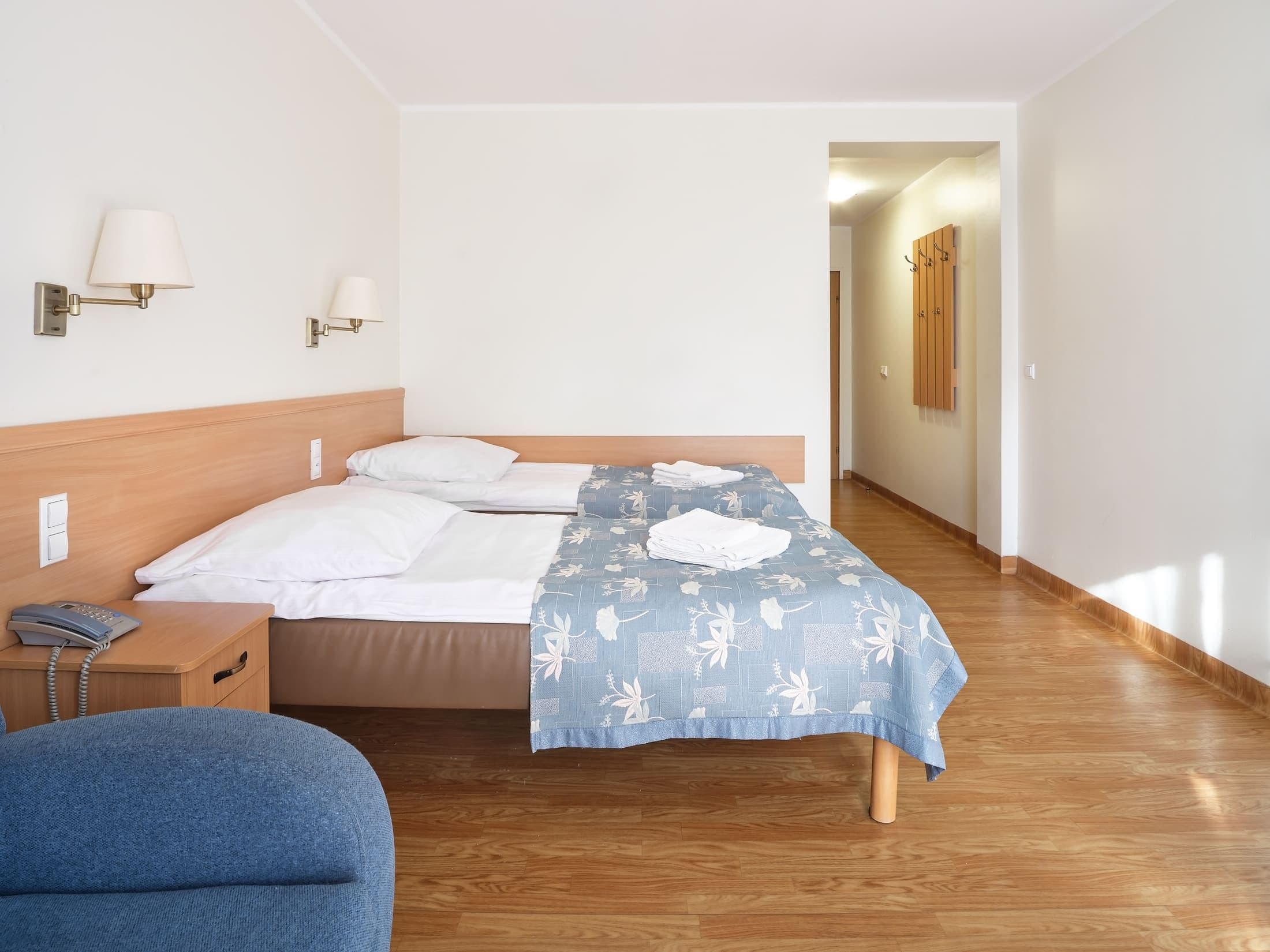 pokój premium 2+ niebieski