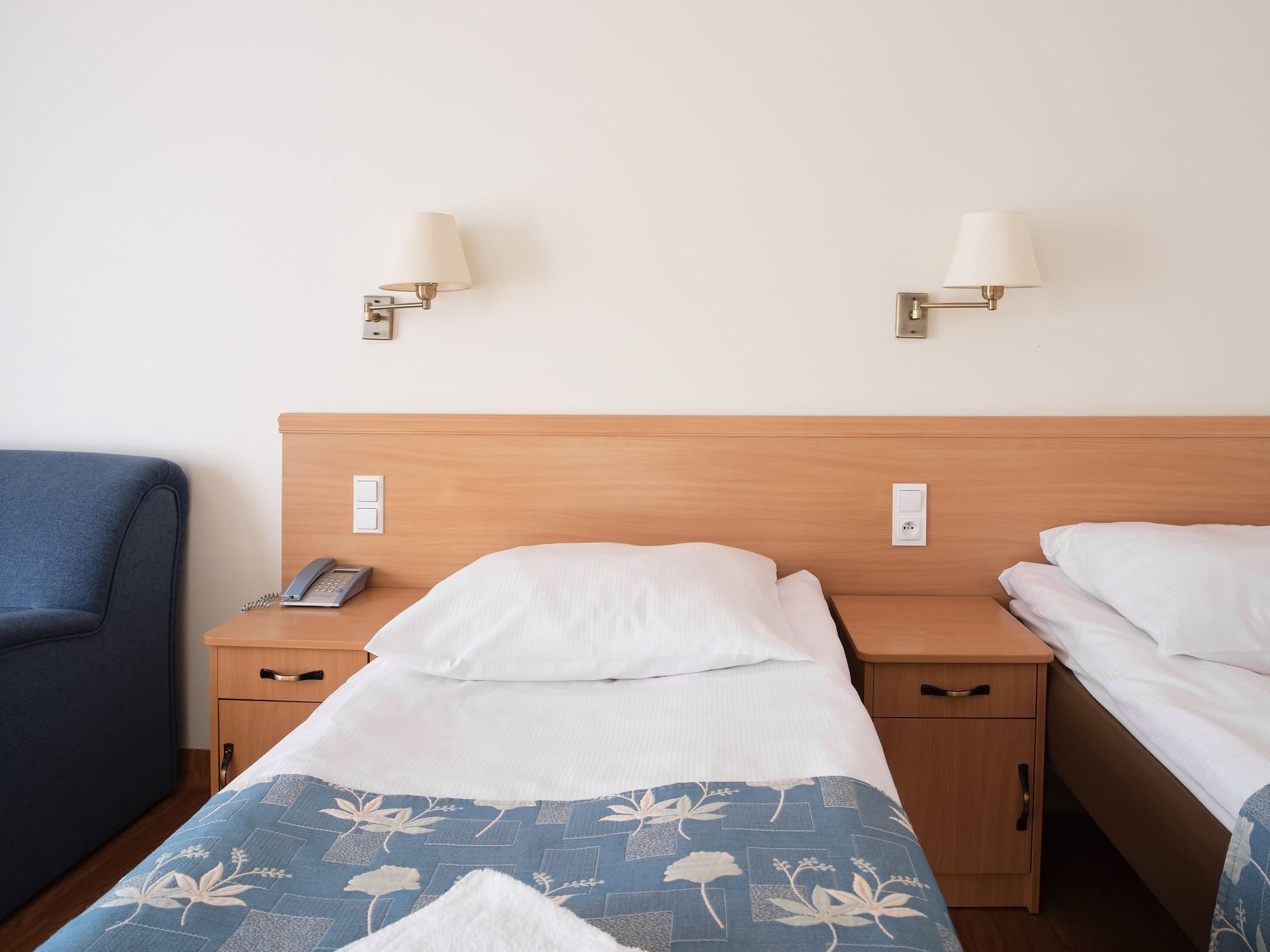 pokój premium 2+ niebieski