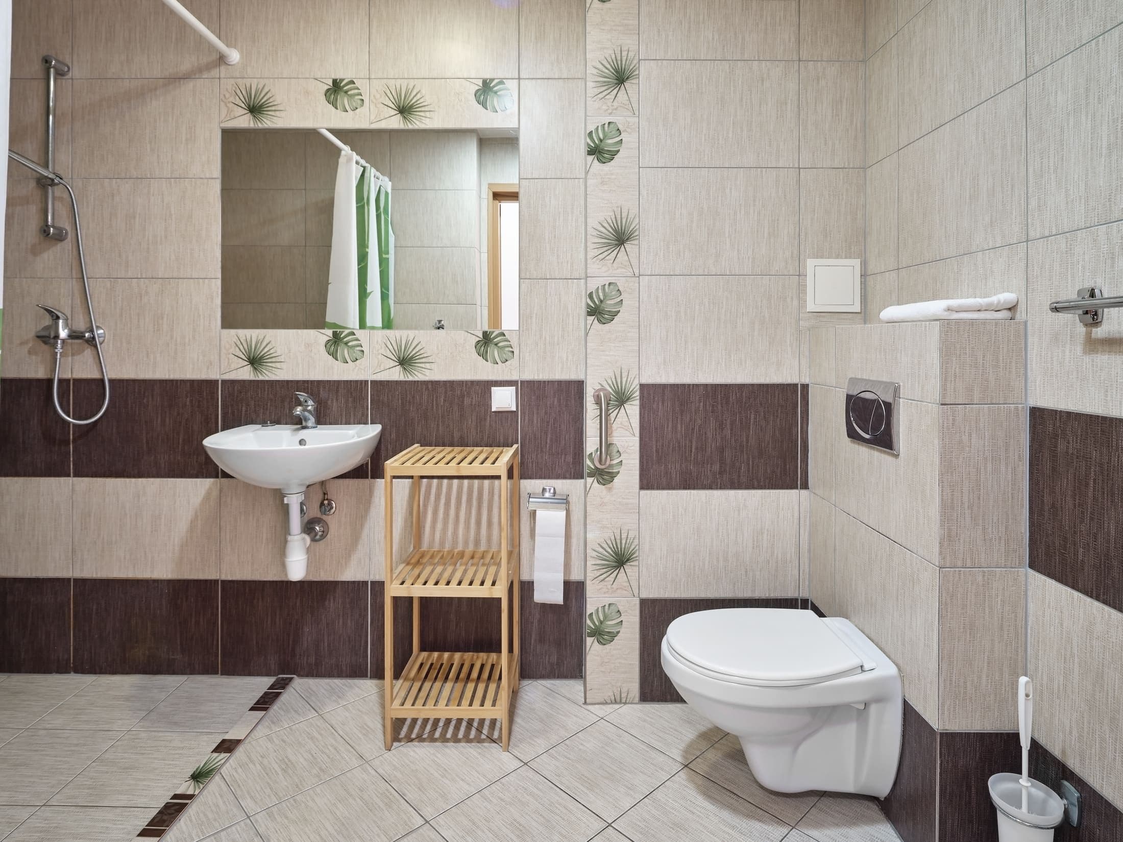 łazienka pokoju premium 2+ wariant lewy