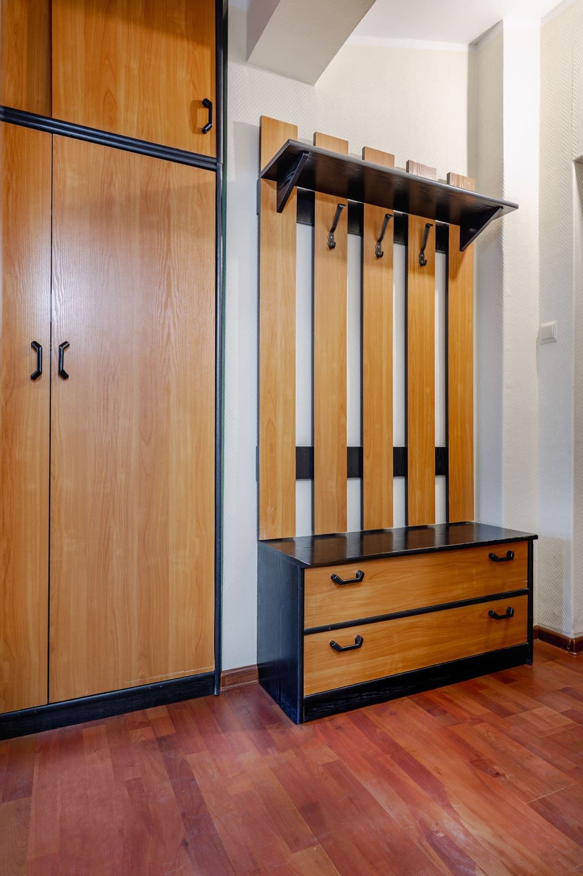 pokój studio podwójny zdrowotel korytarz