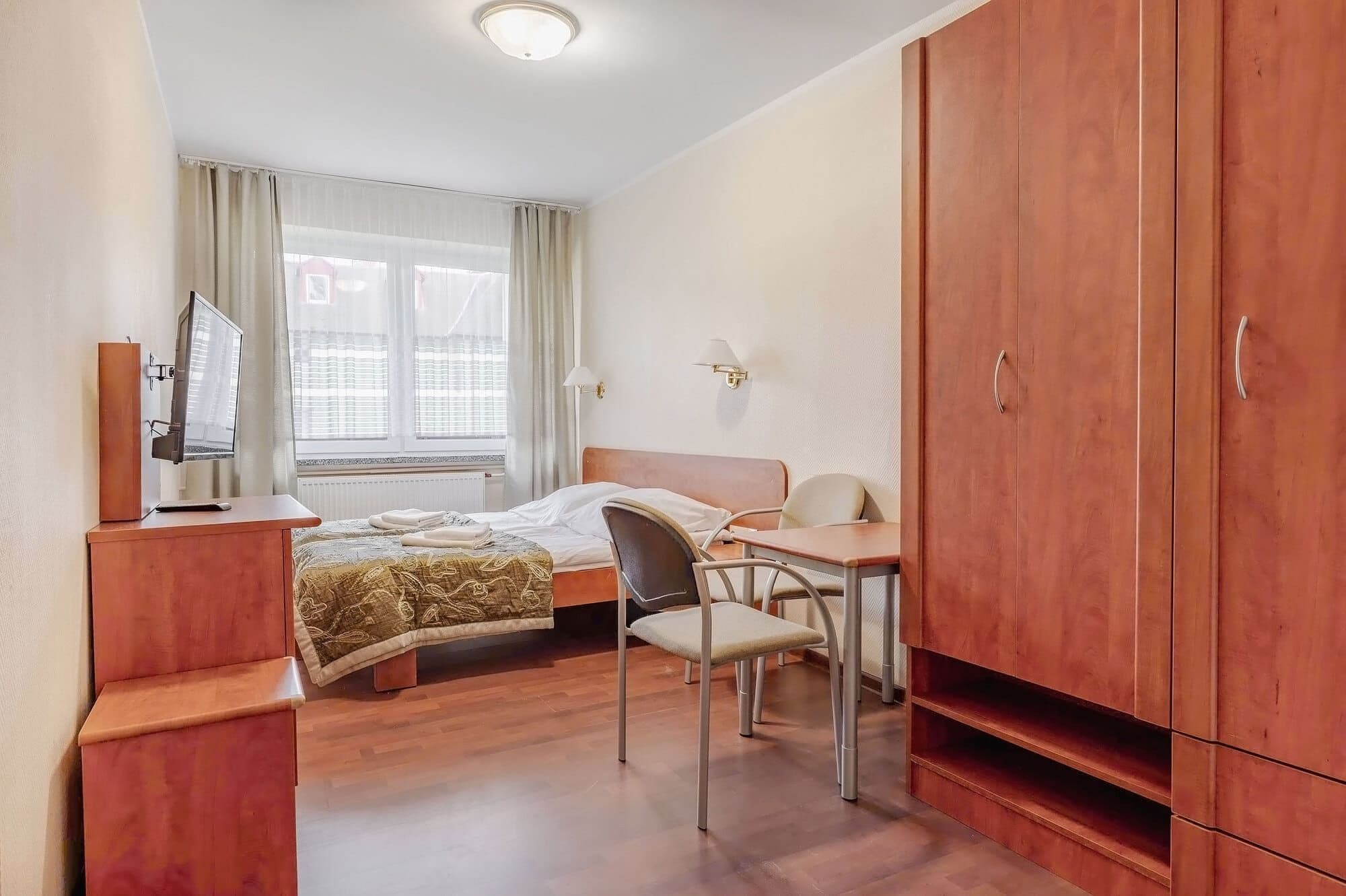 pokój studio podwójny zdrowotel sypialnia